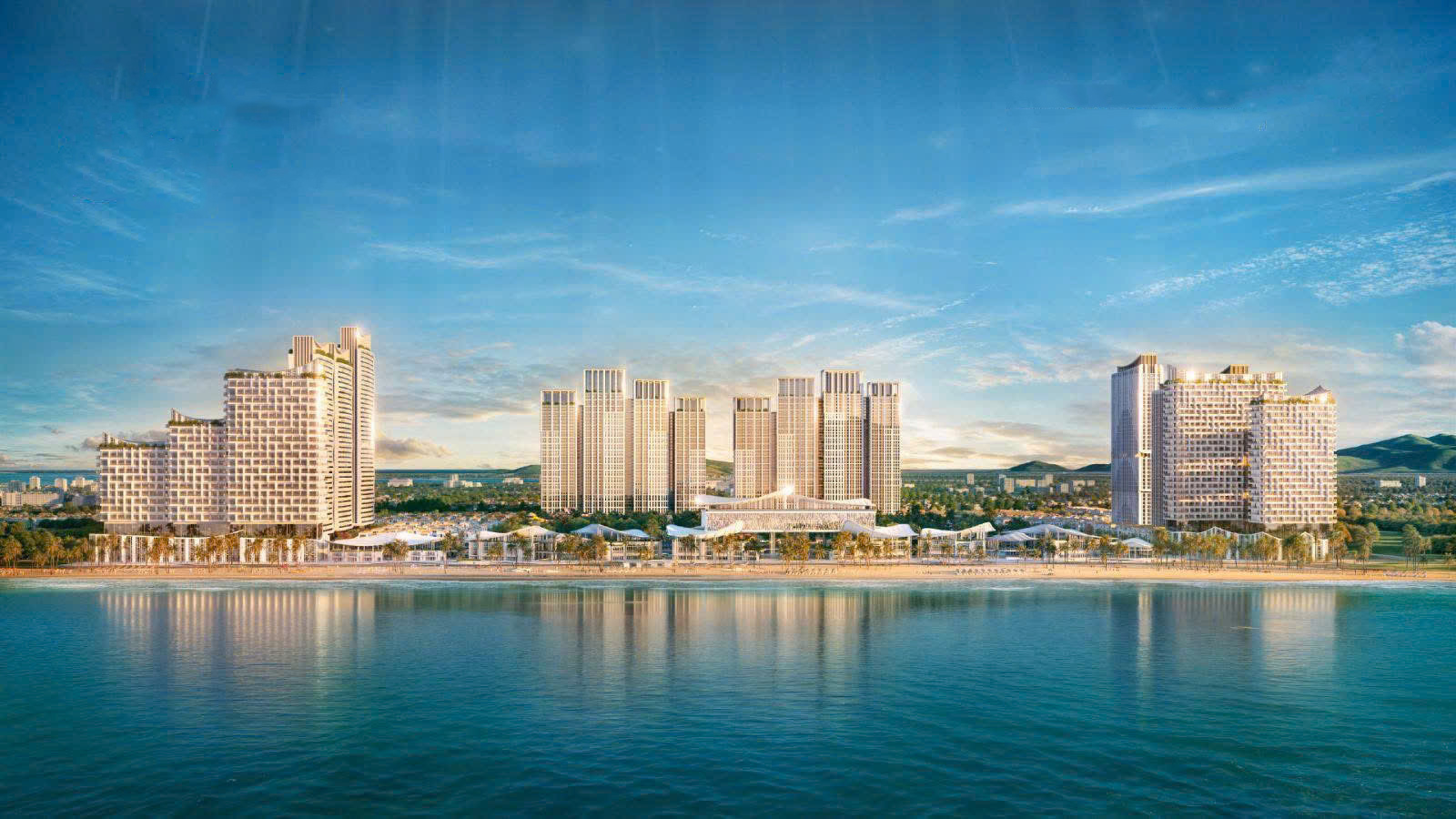 100% căn hộ Blanca City đều có view biển, bàn giao full nội thất